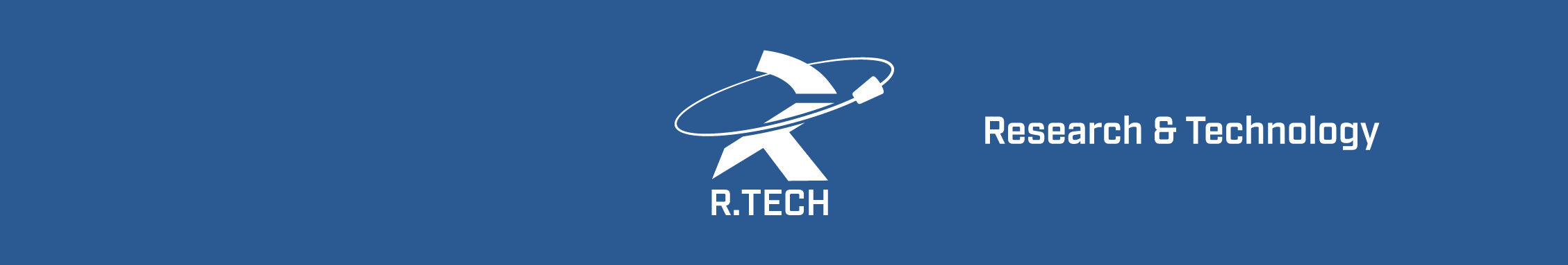 Bannière LinkedIn R.Tech avec le nouveau logo et la signature « Research & Technology »